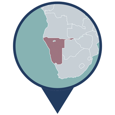Namibia map pin png