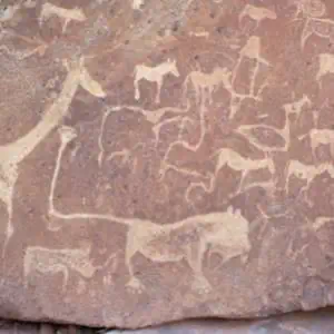 Stone Age Petroglyphs - Damaraland, Namibia